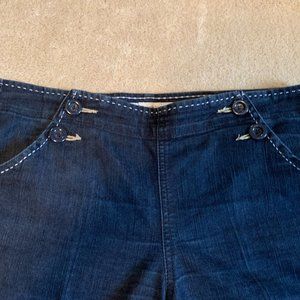 Cache Sailor Front Capri Size 8